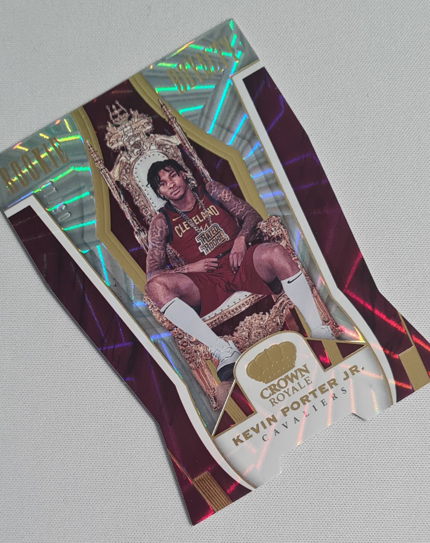 Kevin Porter Jr.. - 2019/20 Panini Crown Royal Basketball NBA Cavaliers - Rookie Royalty Gold #28 /10