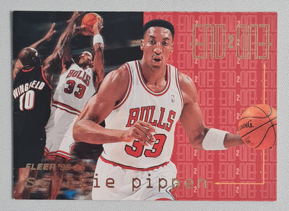 Scottie Pippen - 1995/96 Fleer/SkyBox International "End 2 End" NBA Basketball Chicago Bulls #485
