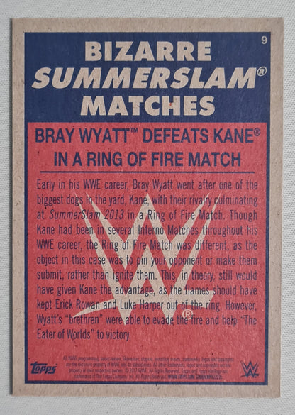 Bray Wyatt  - 2017 Topps WWE Bizarre SummerSlam Matches #9