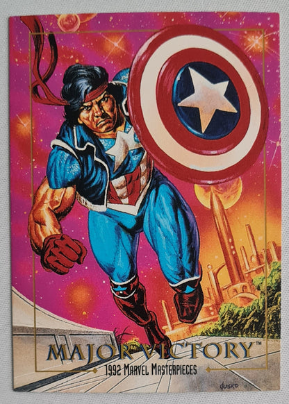 Major Victory - 1992 Marvel Entertainments SkyBox Marvel Masterpieces #48