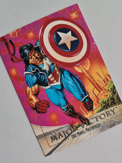 Major Victory - 1992 Marvel Entertainments SkyBox Marvel Masterpieces #48