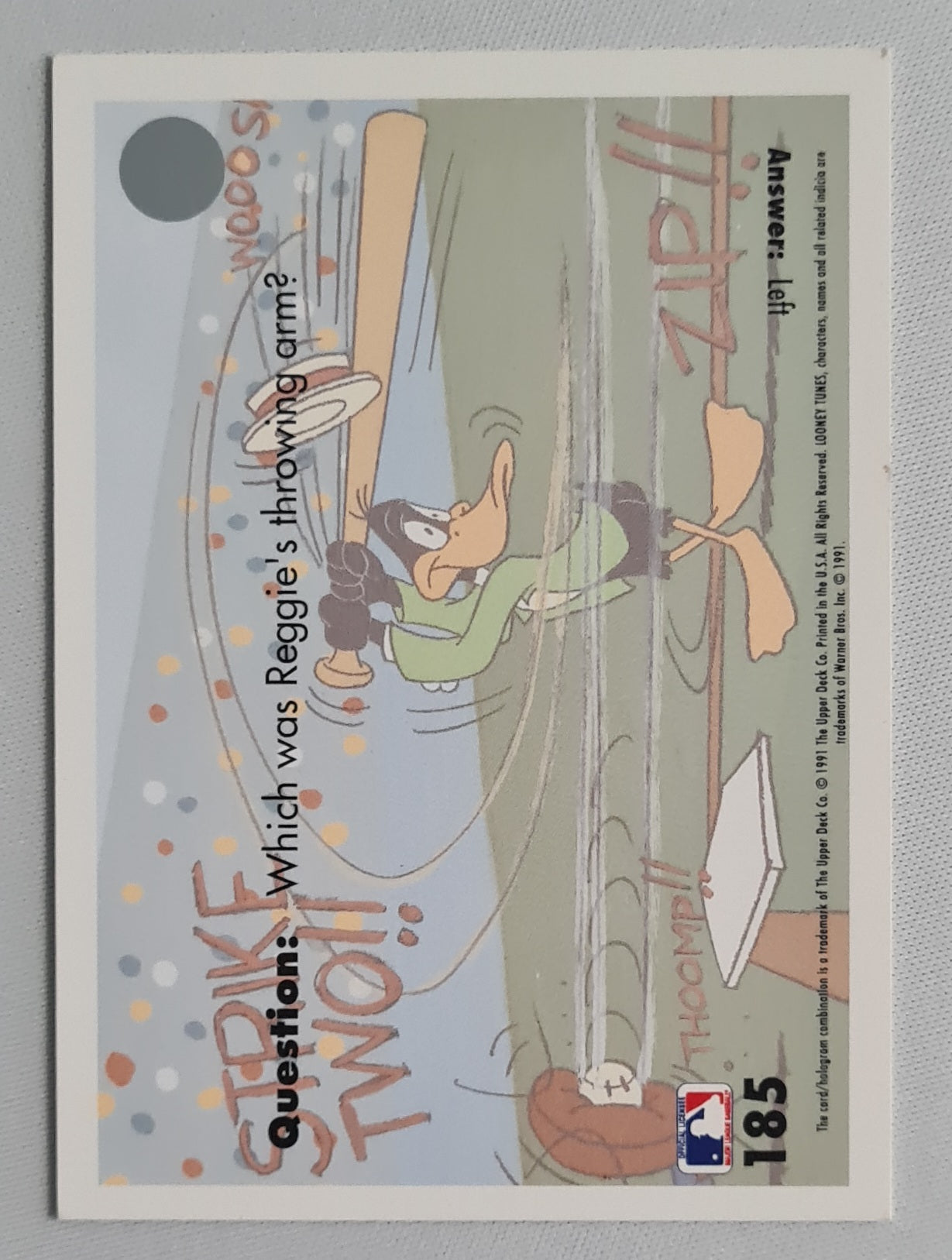 Daffy Duck - 1991 Upper Deck Looney Tunes #185