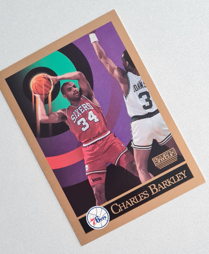 Charles Barkley - 1990 SkyBox NBA Basketball Philadelphia 76ers #211