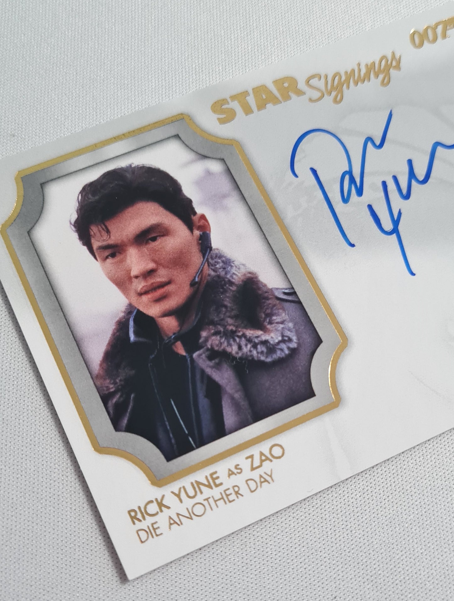 Rick Yune - 2020 Upper Deck James Bond Die Another Day - Star Signings #SS-RY /Autograph