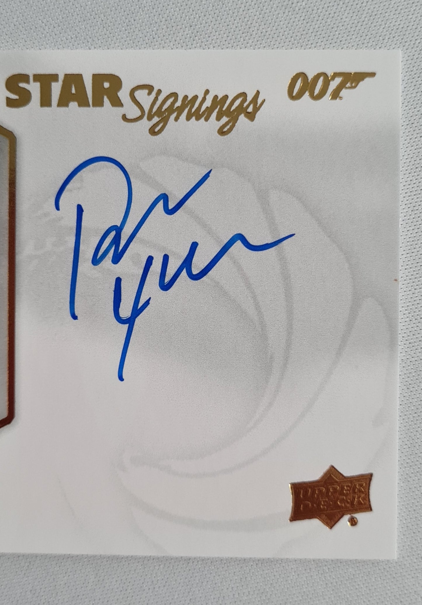 Rick Yune - 2020 Upper Deck James Bond Die Another Day - Star Signings #SS-RY /Autograph