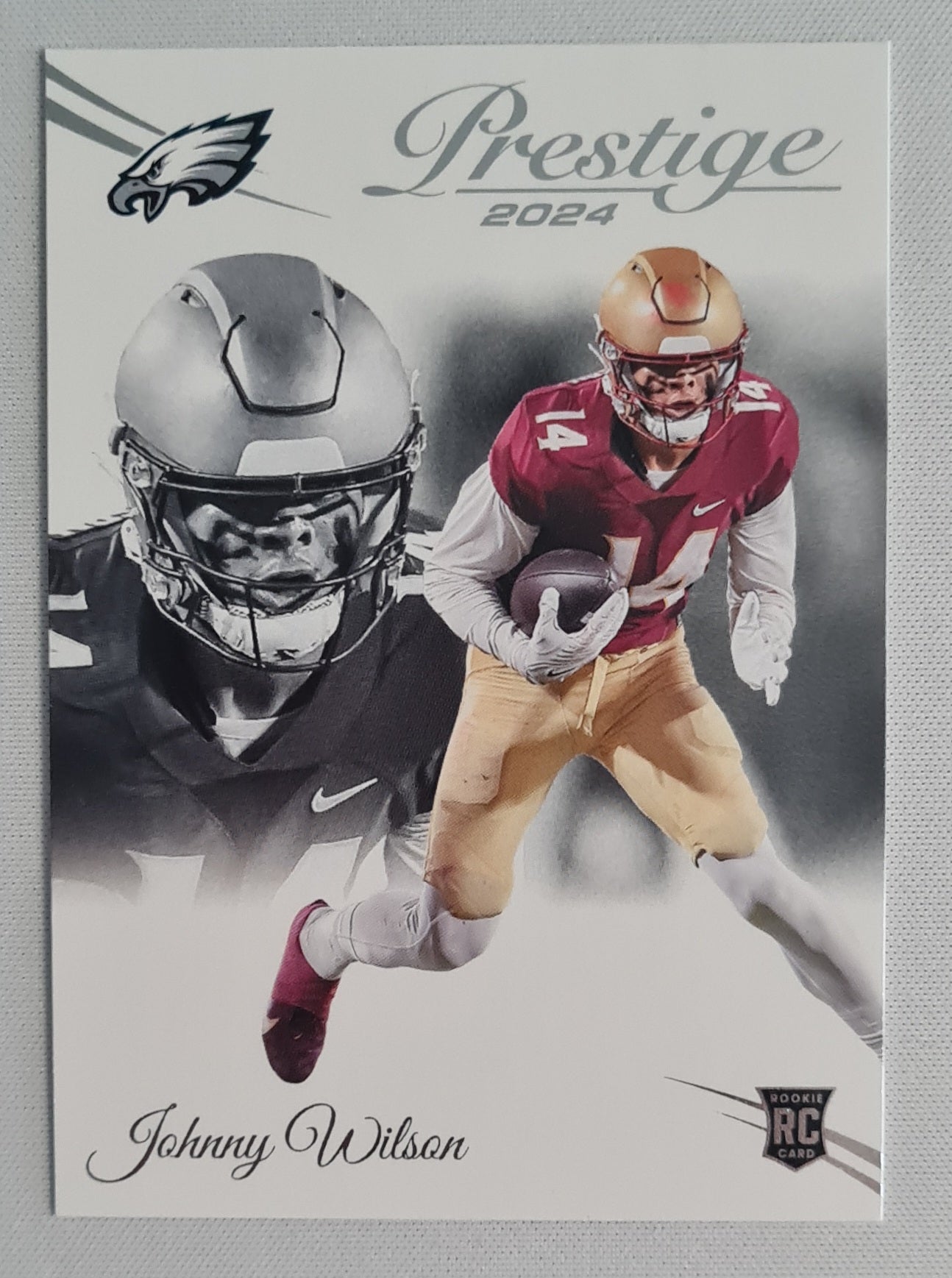 Johnny Wilson - 2024 Panini Prestige Football NFL Philadelphia Eagles #373