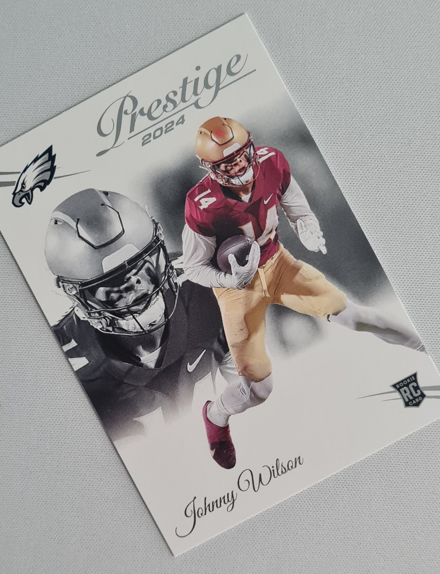 Johnny Wilson - 2024 Panini Prestige Football NFL Philadelphia Eagles #373