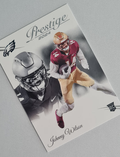 Johnny Wilson - 2024 Panini Prestige Football NFL Philadelphia Eagles #373
