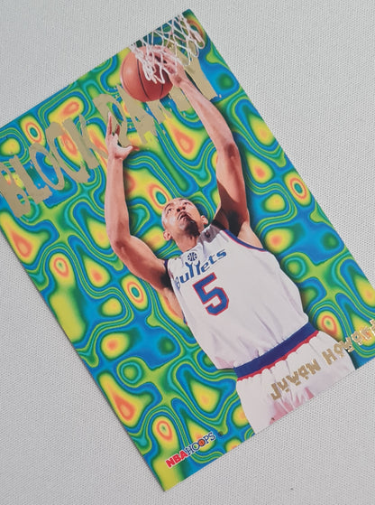 Juwan Howard - 1995 SkyBox Basketball Block Party - NBA Bullets 14 of 25