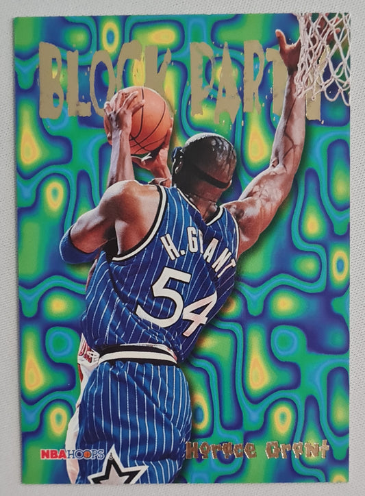 Horace Grant - 1995 SkyBox Basketball Block Party - NBA Magic 12 of 25