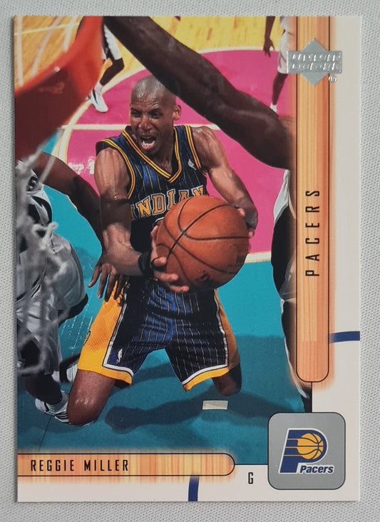 Reggie Miller - 2001 Upper Deck NBA Basketball Indiana Pacers #61