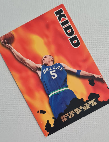 Jason Kidd - 1995 SkyBox NBA Basketball - Sizzlin' Sophs - Dallas #202