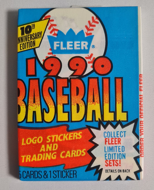 Baseball Cards (Single Pack) - 1990 Baseball Fleer