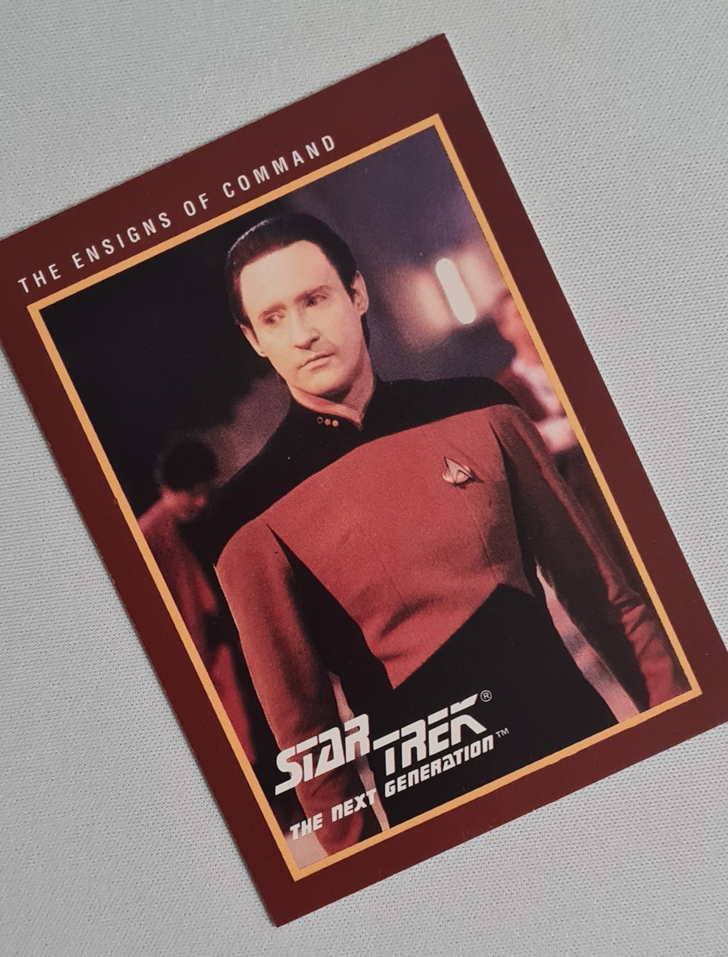 Data - 1991 Paramount Pictures - Star Trek The Ensigns of Command - Star Trek Next Generation #176