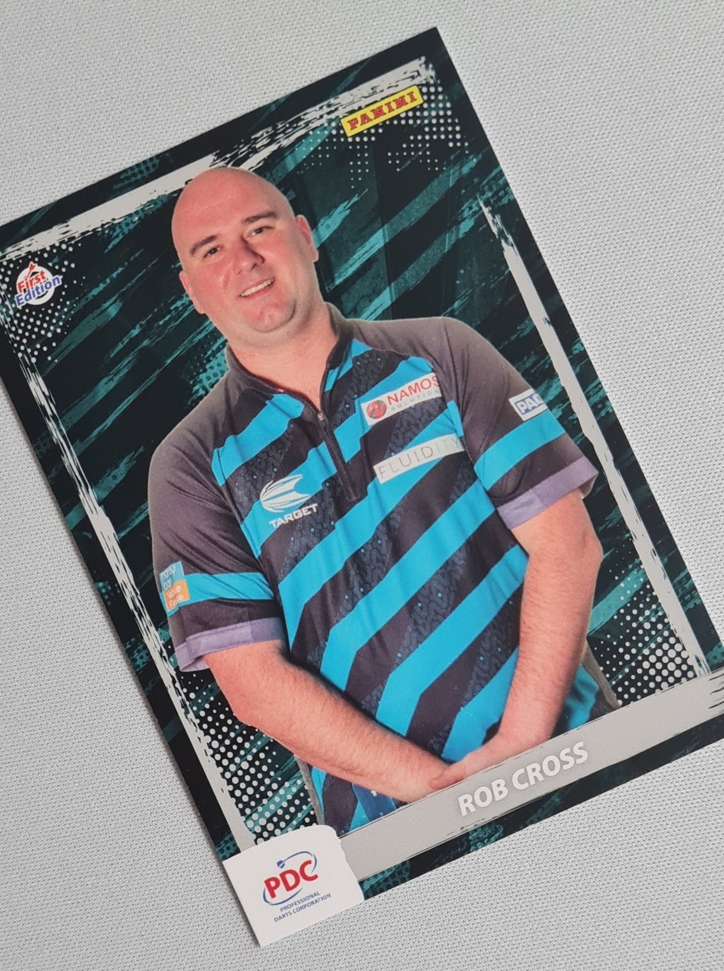 Rob Cross - 2024 Panini PDC World Championship Darts "Voltage" England  #PDC-10