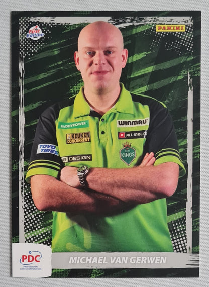 Michael van Gerwen - 2024 Panini PDC World Championship Darts "Mighty Mike" Netherlands  #PDC-51