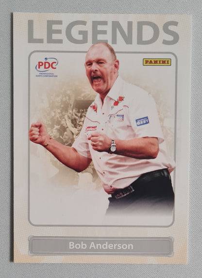 Bob Anderson - 2024 Panini PDC World Championship Darts - Legends "The Limestone Cowboy" England  #LEC-01