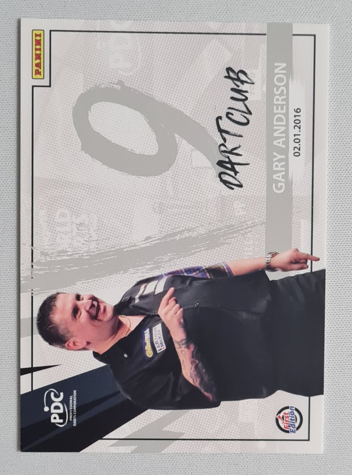 Gary Anderson - 2024 Panini PDC World Championship Darts TC Collection "9 Dart Club" #NINE-09