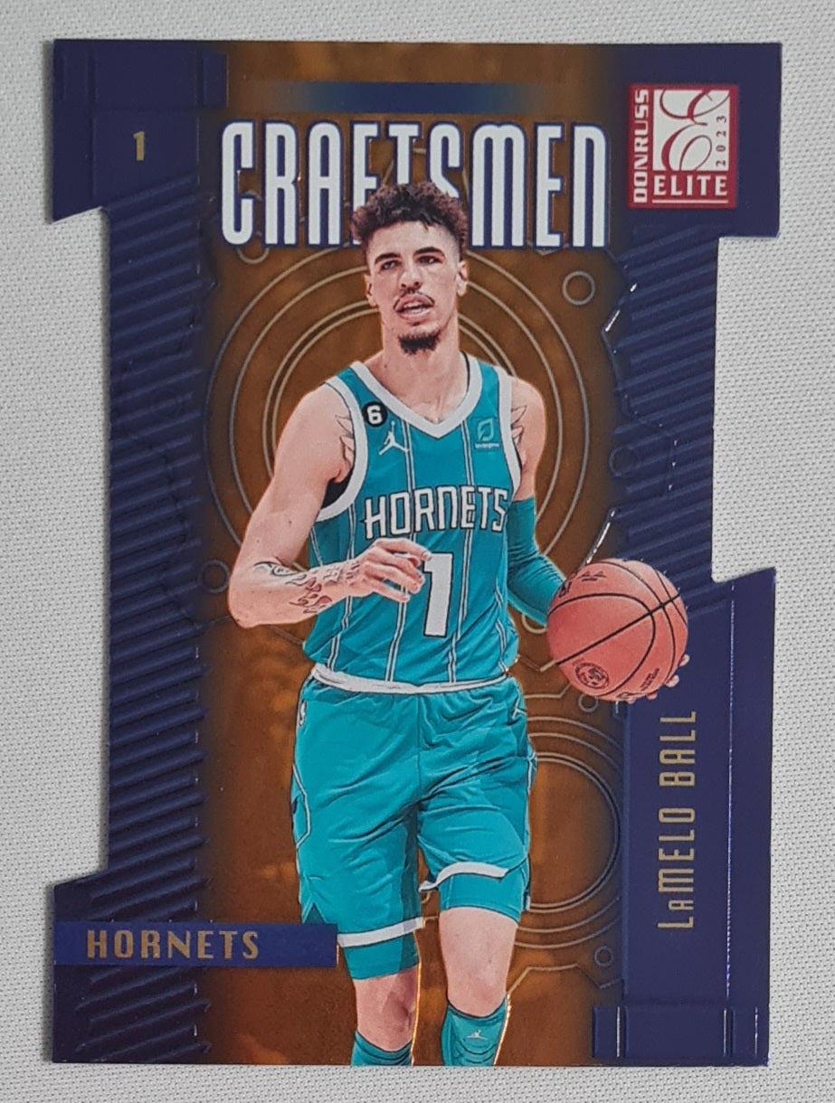LaMelo Ball - 2023/24 Panini Donruss Elite Basketball Hornets - Craftsmen #15 Die Cut