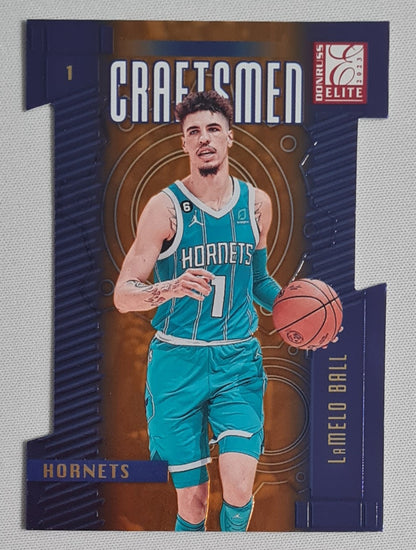 LaMelo Ball - 2023/24 Panini Donruss Elite Basketball Hornets - Craftsmen #15 Die Cut