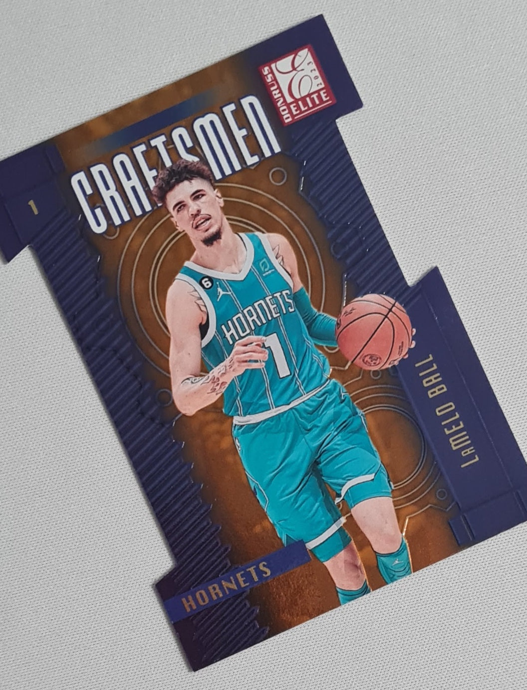 LaMelo Ball - 2023/24 Panini Donruss Elite Basketball Hornets - Craftsmen #15 Die Cut