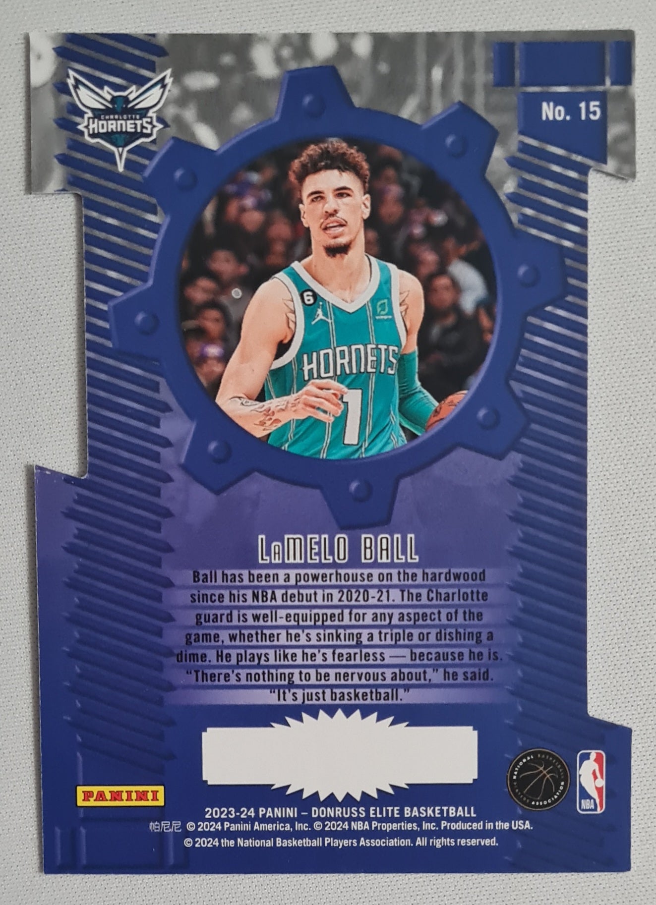 LaMelo Ball - 2023/24 Panini Donruss Elite Basketball Hornets - Craftsmen #15 Die Cut