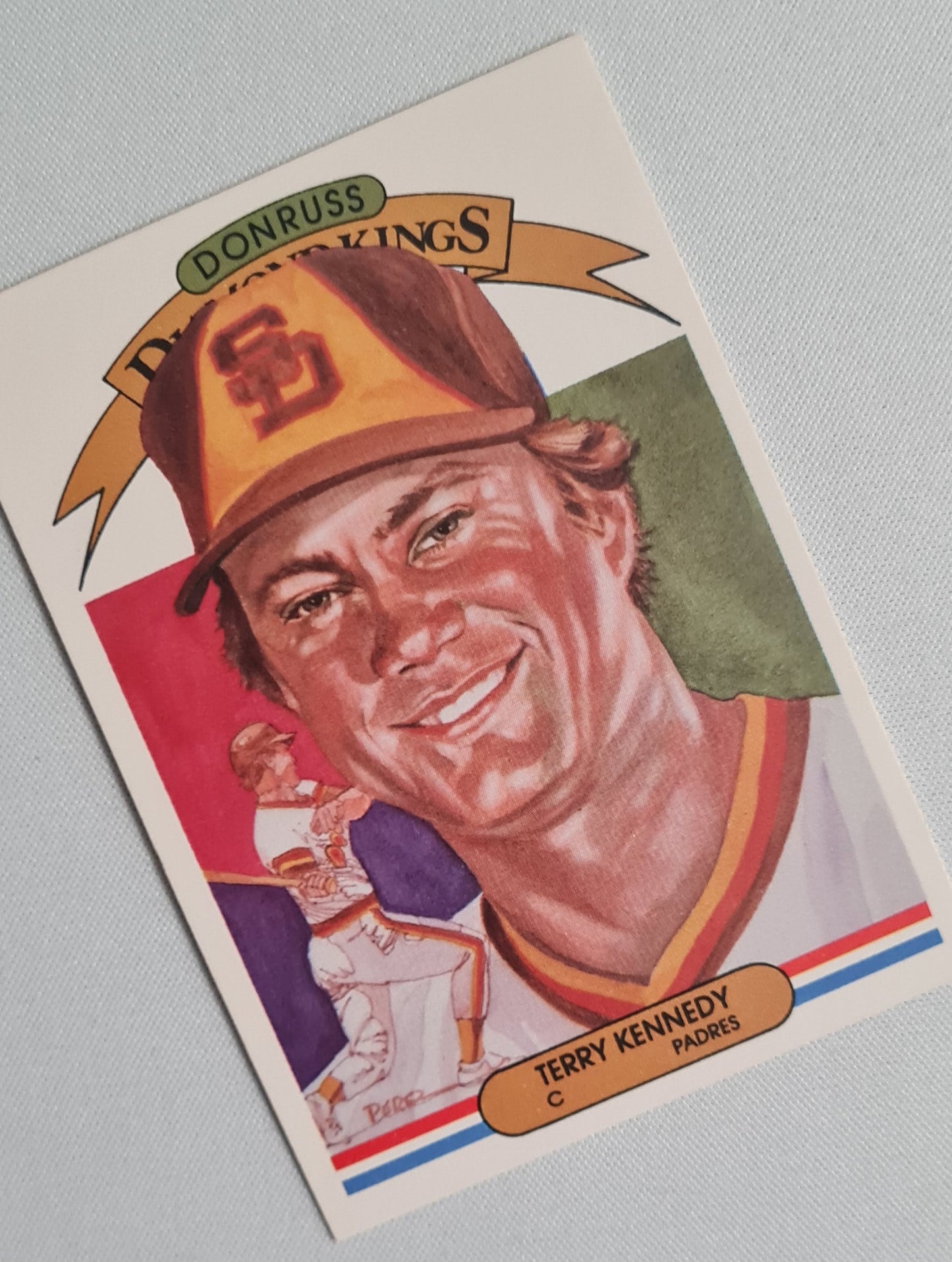 Terry Kennedy - 1982 Donruss Diamond Kings Padres #26