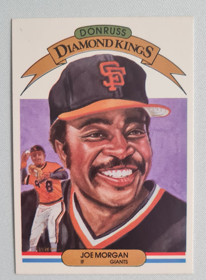 Joe Morgan - 1982 Donruss Diamond Kings Giants #24