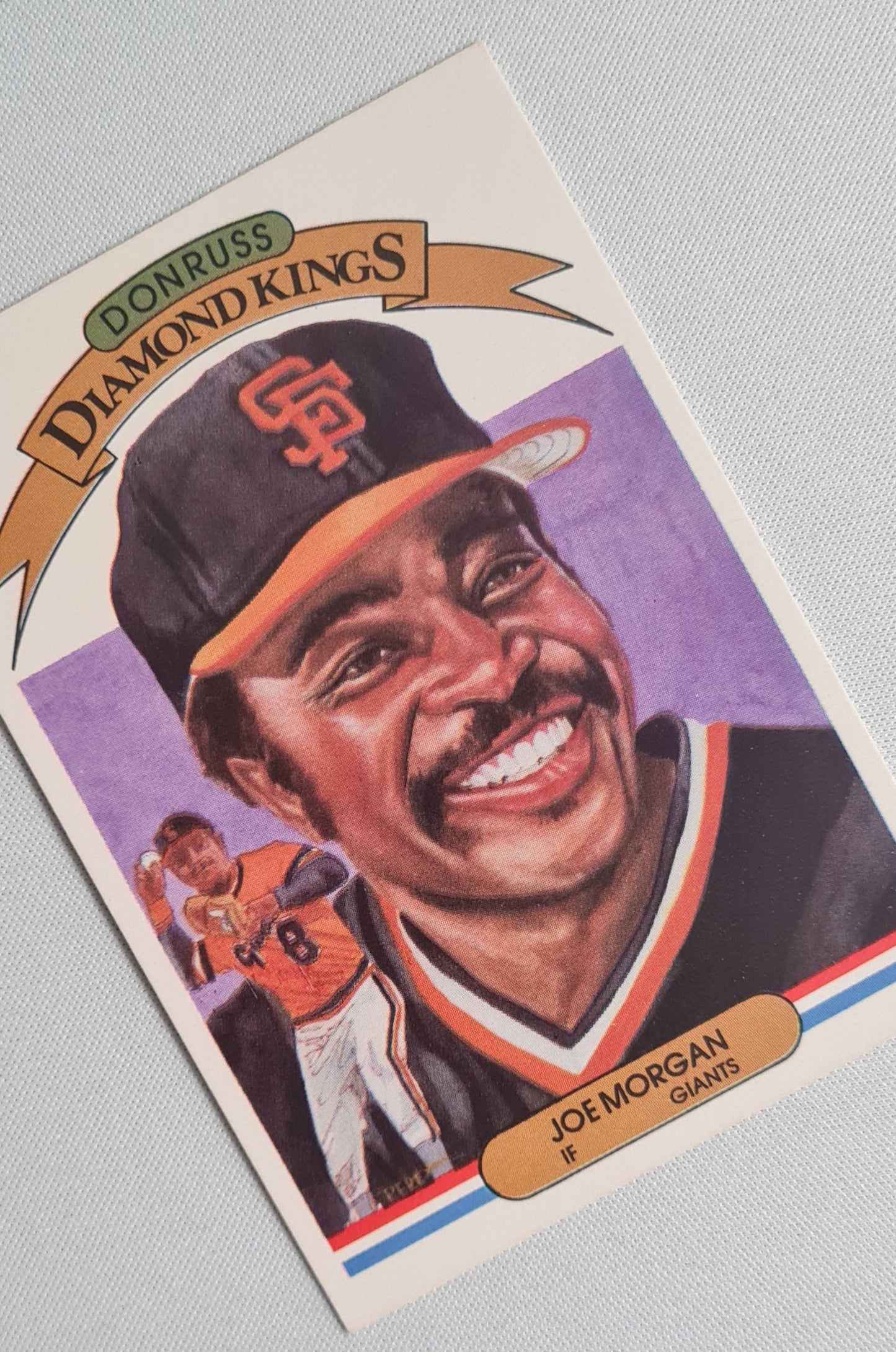 Joe Morgan - 1982 Donruss Diamond Kings Giants #24
