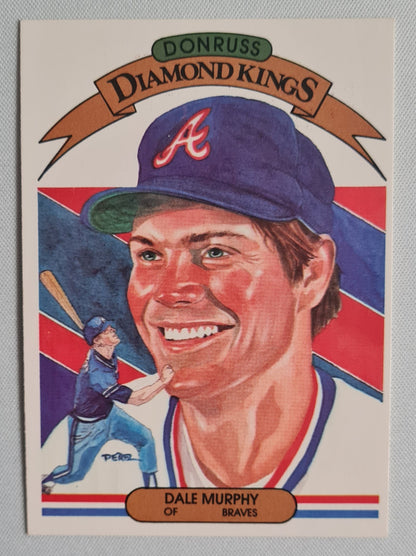 Dale Murphy - 1982 Donruss Diamond Kings Braves #12