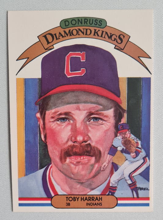 Toby Harrah -1982 Donruss Diamond Kings Indians #13