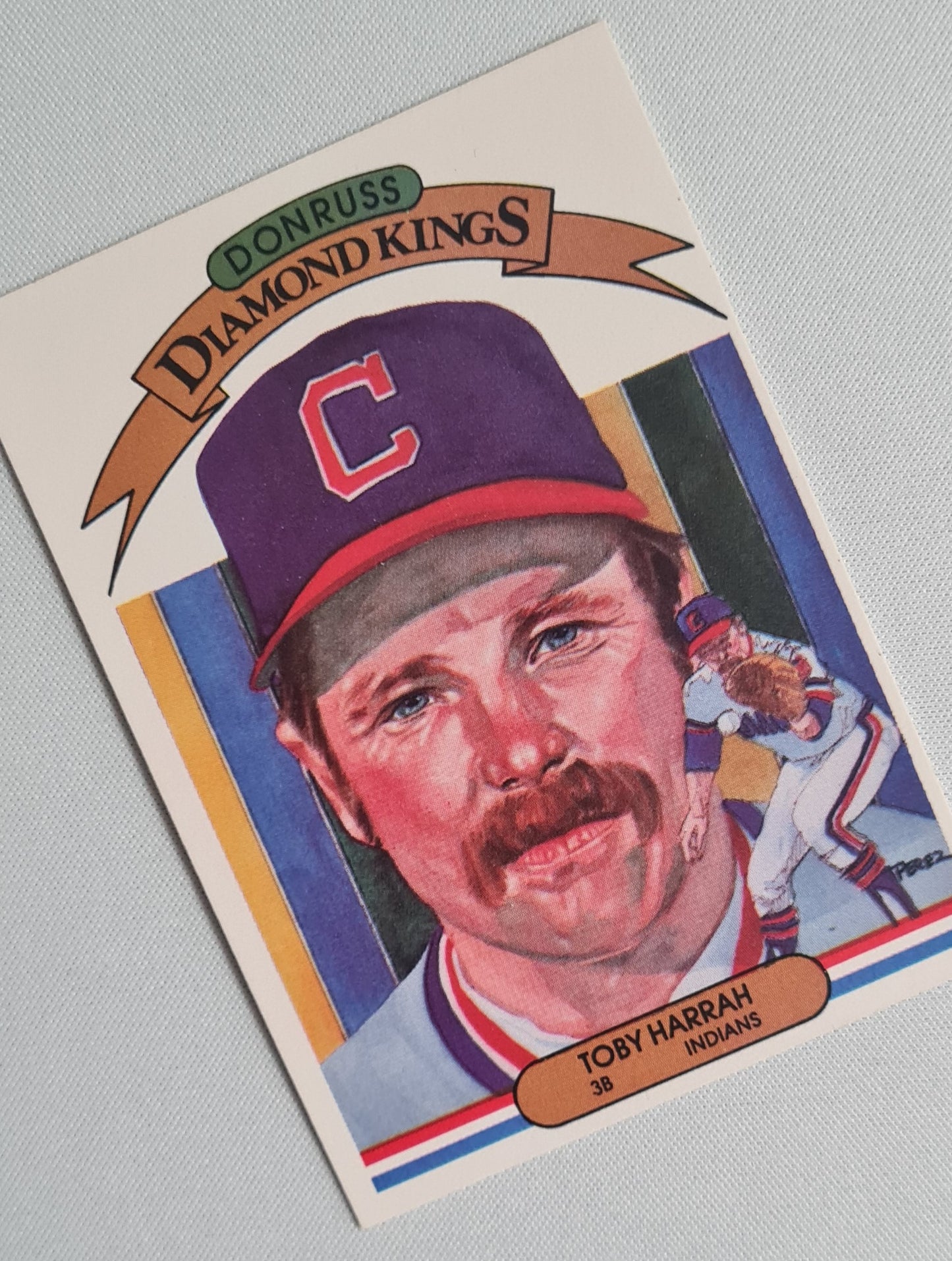 Toby Harrah -1982 Donruss Diamond Kings Indians #13