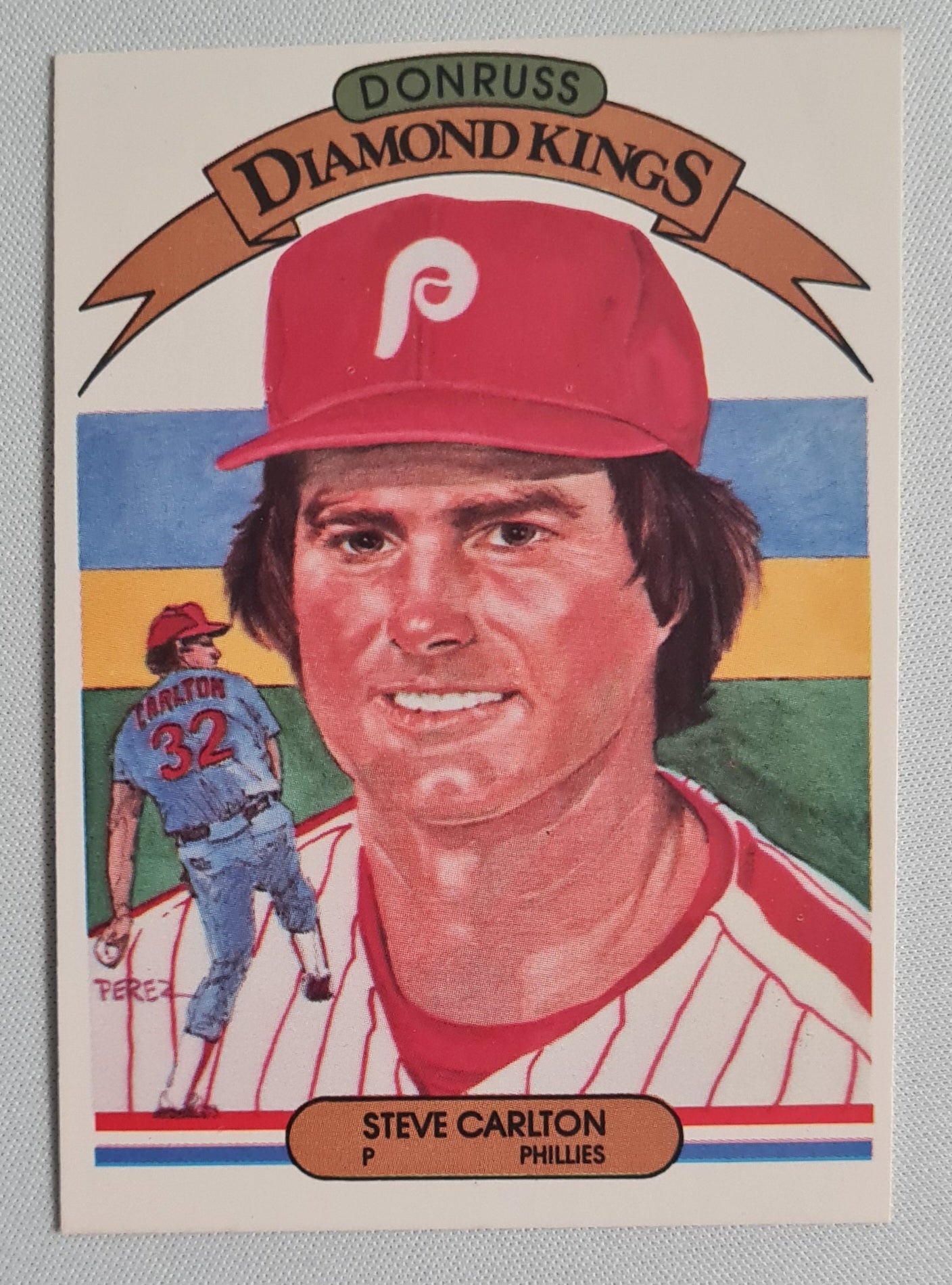Steve Carlton - 1982 Donruss Diamond Kings Phillies #16