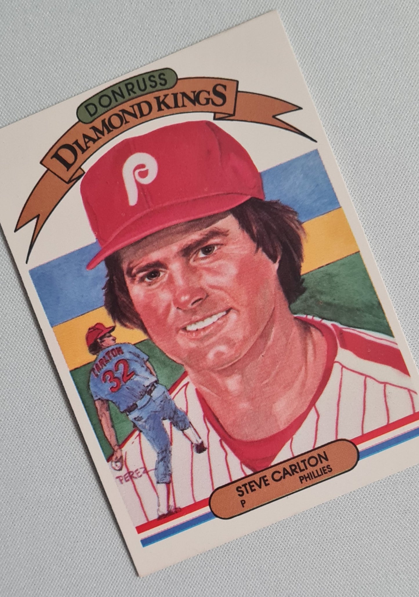 Steve Carlton - 1982 Donruss Diamond Kings Phillies #16