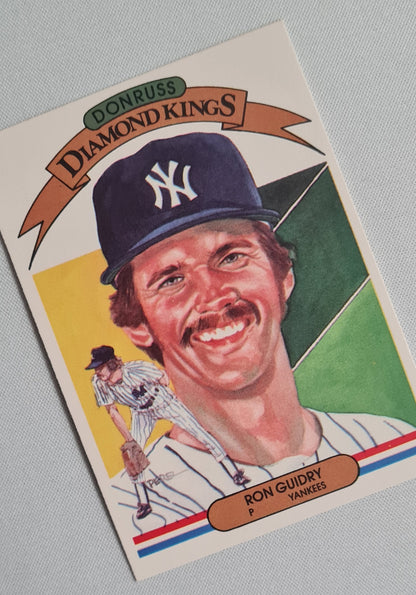 Ron Guidry - 1982 Donruss Diamond Kings Yankees #17