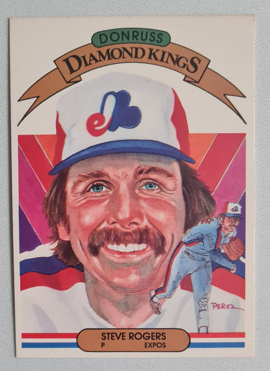 Steve Rogers - 1982 Donruss Diamond Kings Expos #18