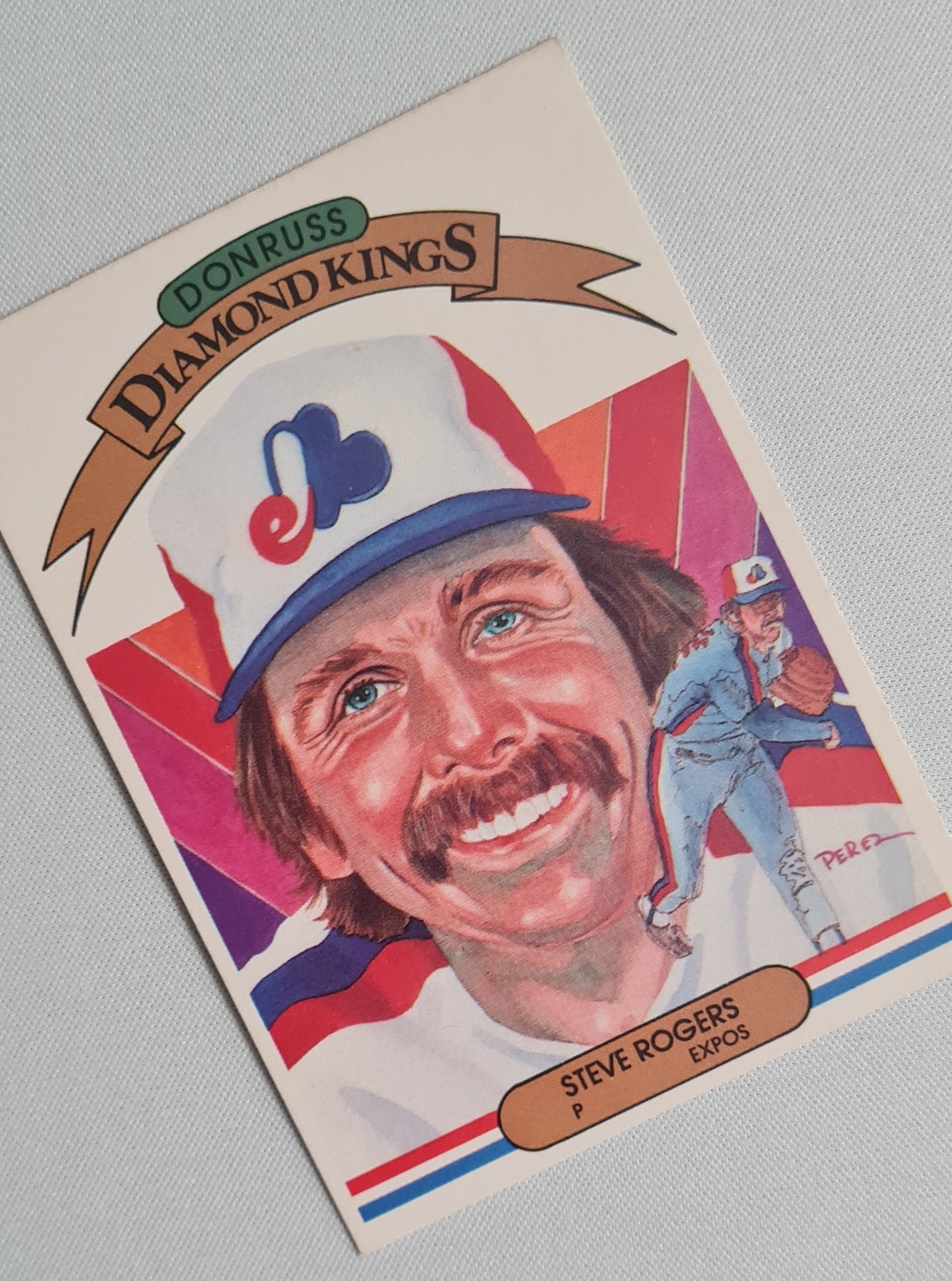 Steve Rogers - 1982 Donruss Diamond Kings Expos #18