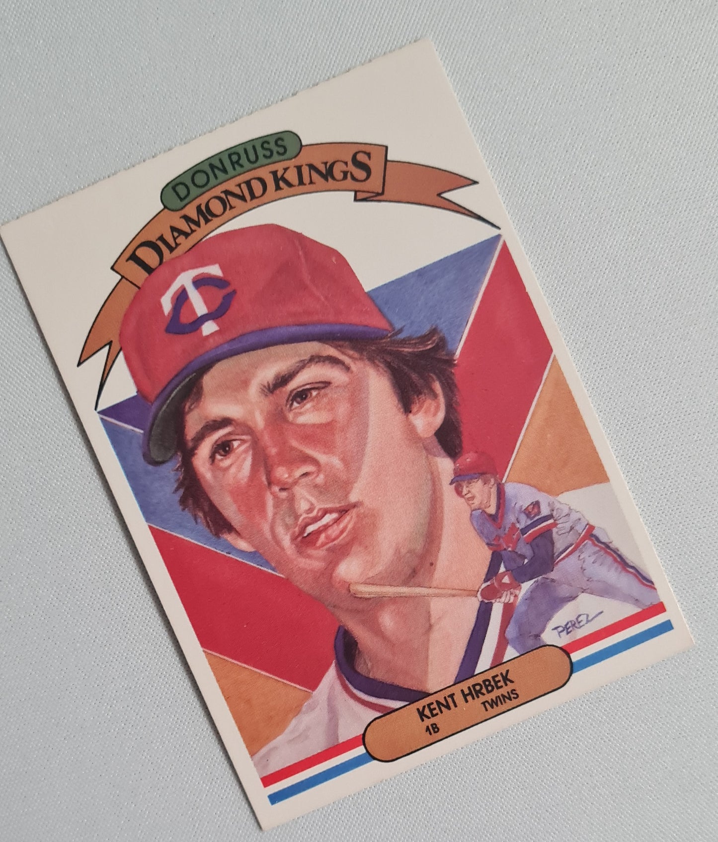 Kent Hrbek - 1982 Donruss Diamond Kings MLB Twins #19