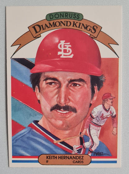 Keith Hernandez - 1982 Donruss Diamond Kings Cardinals #20
