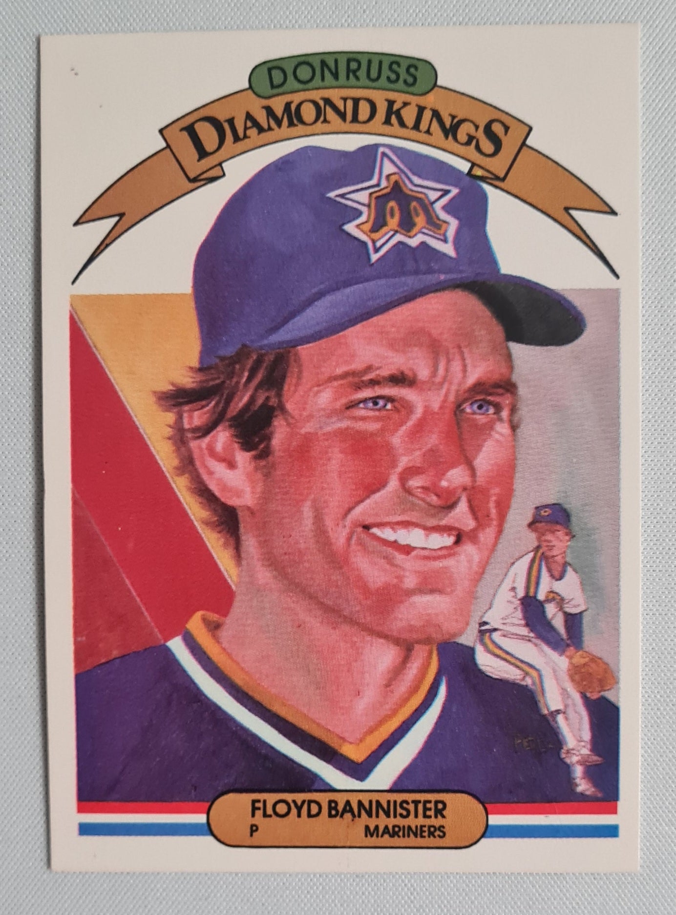 Floyd Bannister - 1982 Donruss Diamond Kings Mariners #21