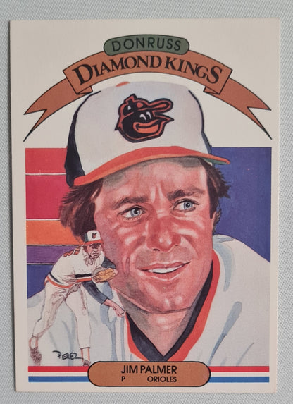Jim Palmer - 1982 Donruss Diamond Kings Orioles #4