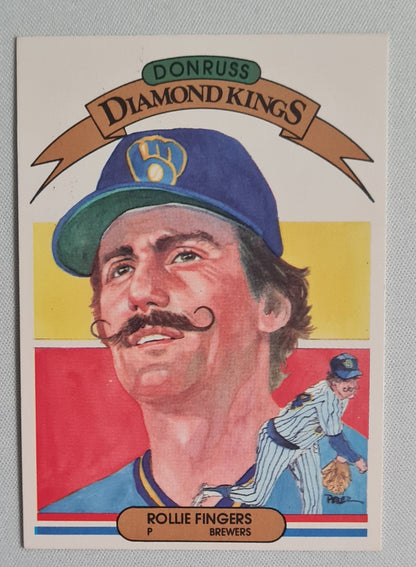 Rollie Fingers - 1982 Donruss Diamond Kings Brewers #2
