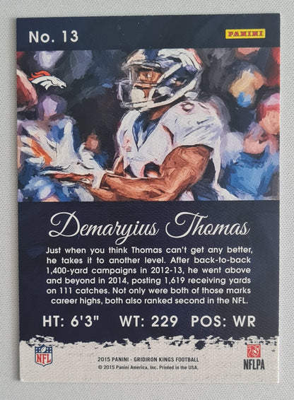 Demaryius Thomas - 2015 Panini Gridiron Kings Football #13