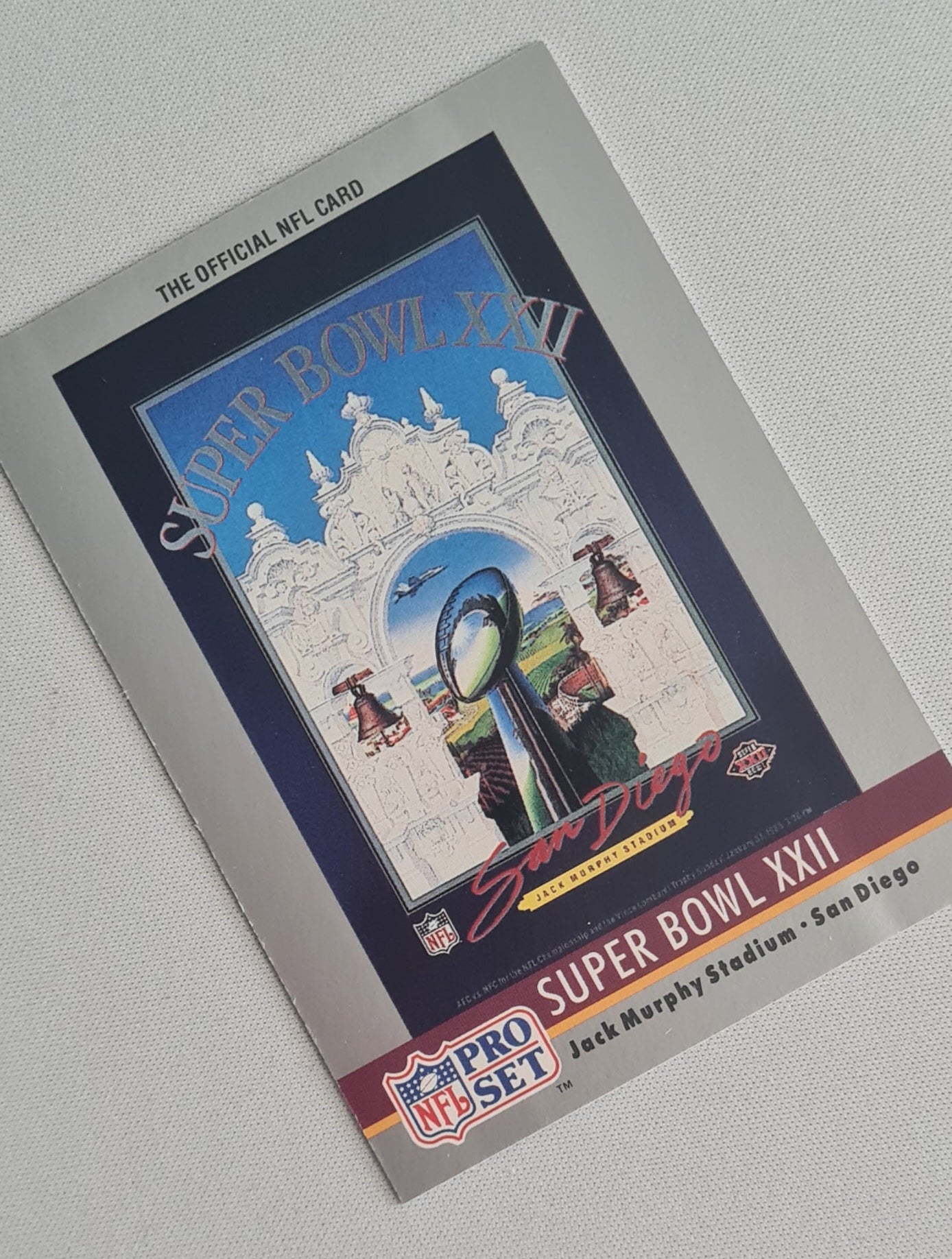Super bowl Logo - 1990 National Football Lague Super Bowl XXII January 31, 1988 #22