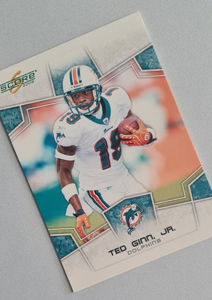 Ted Ginn Jr. - 2008 Donruss Score S NFL Dolphins #163