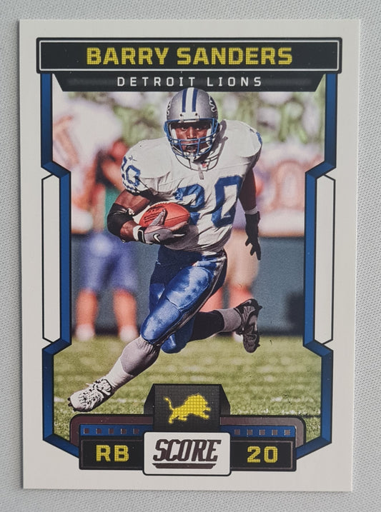 Barry Sanders - 2023 Panini Score Football NFL Detroit Lions #87