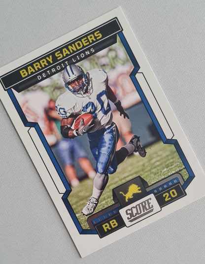 Barry Sanders - 2023 Panini Score Football NFL Detroit Lions #87