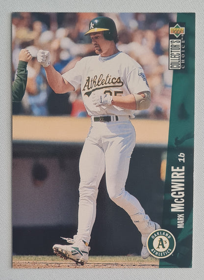 Mark McGwire - 1996 Upper Deck MLB Baseball Oakland Athletics #640