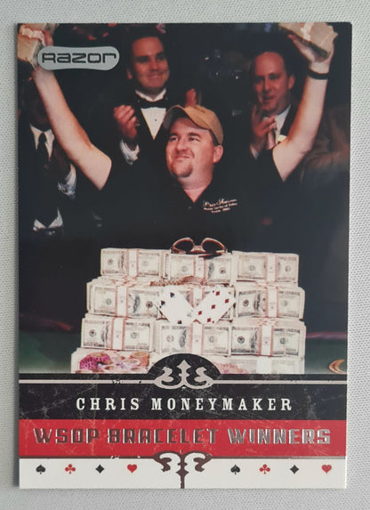 Chris Moneymaker - 2006 Razor Entertainment WSOP Bracelet Winners - POKER Star #62