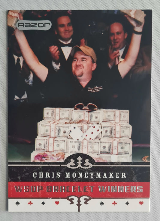 Chris Moneymaker - 2006 Razor Entertainment WSOP Bracelet Winners - POKER Star #62